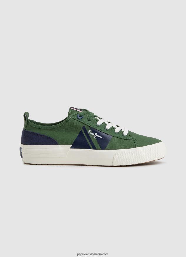 adidasi_allen_flag_vulcanizati_barbati_pepe_jeans_maslin_militar_6z0r461205.jpg adidasi allen flag vulcanizati bărbați Pepe Jeans măslin militar 6Z0R461205 - imagine 1
