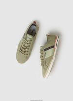 adidași blucher din pânză bărbați Pepe Jeans armată 6Z0R461215 - imagine 2
