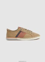 adidași blucher din pânză bărbați Pepe Jeans cămilă 6Z0R461195