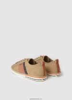 adidași blucher din pânză bărbați Pepe Jeans cămilă 6Z0R461195 - imagine 4