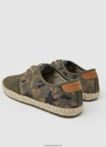 adidași blucher turistic claic bărbați Pepe Jeans verde kaki 6Z0R461249 - imagine 4