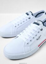 adidași brady de bază bărbați Pepe Jeans alb 6Z0R461242 - imagine 5