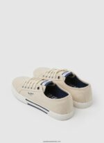 adidași brady de bază bărbați Pepe Jeans ecru 6Z0R461214 - imagine 4