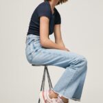 adidași brit pro strălucitori pentru alergare femei Pepe Jeans roz moale 6Z0R46575
