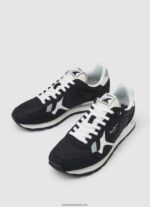 adidași combinați brit bărbați Pepe Jeans negru 6Z0R461200 - imagine 3