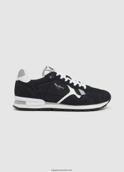 adidași combinați brit bărbați Pepe Jeans negru 6Z0R461200