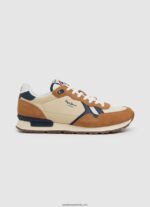 adidași combinați brit bărbați Pepe Jeans tutun 6Z0R461179 - imagine 2