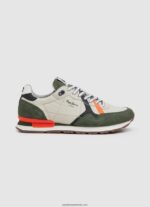 adidași combinați brit bărbați Pepe Jeans verde kaki 6Z0R461185