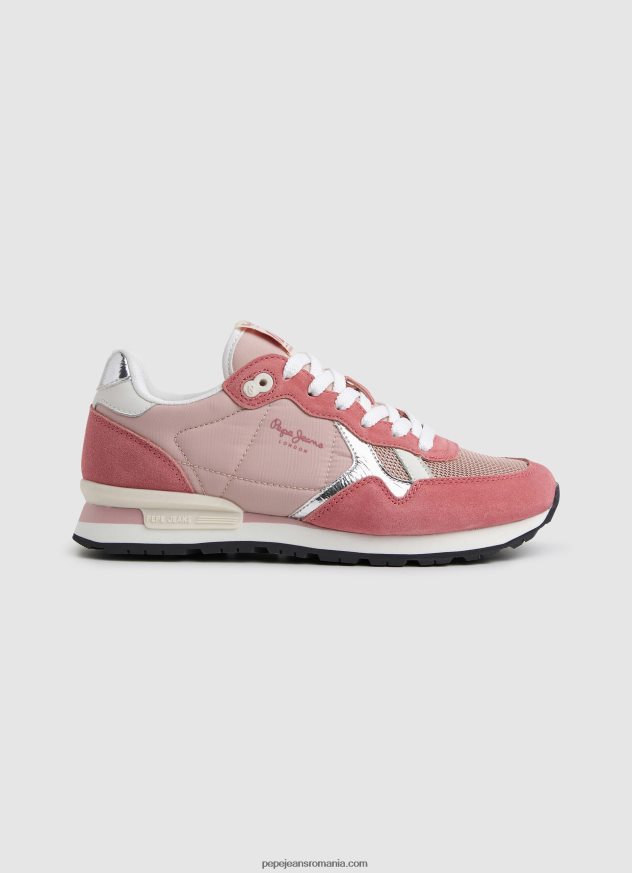 adidași combinați brit heritage femei Pepe Jeans roz 6Z0R46614 - imagine 1