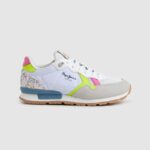 adidași combinați brit neon fată Pepe Jeans alb 6Z0R461316