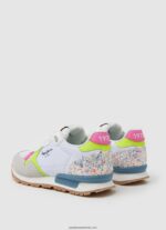 adidași combinați brit neon fată Pepe Jeans alb 6Z0R461316 - imagine 4