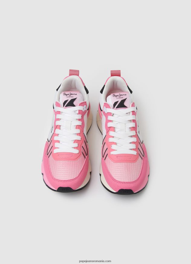 adidași combinați brit pro neon femei Pepe Jeans roz neon 6Z0R46577 - imagine 2