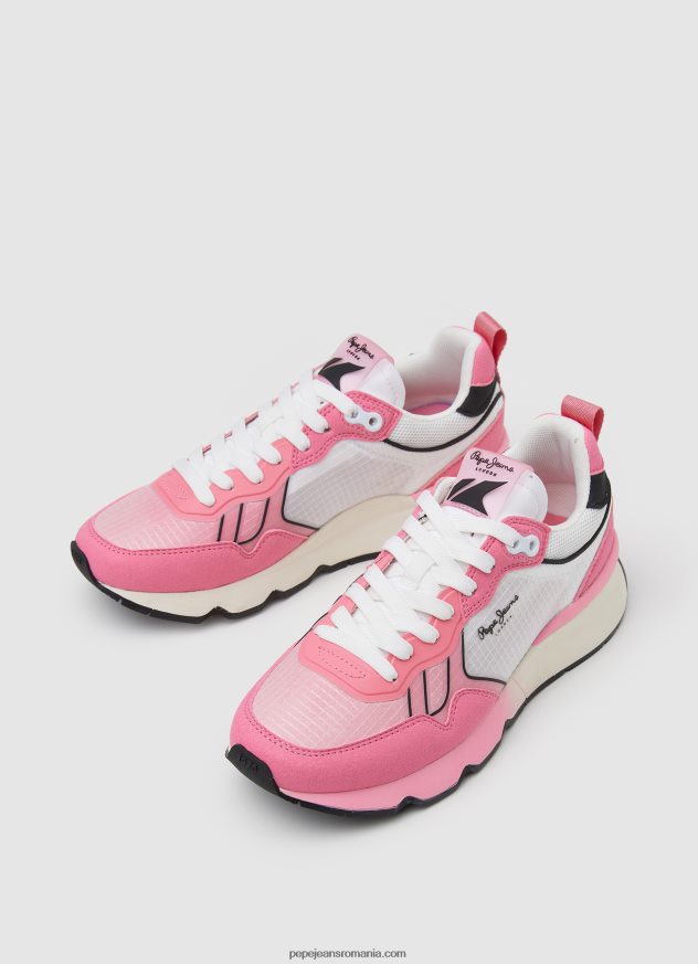 adidași combinați brit pro neon femei Pepe Jeans roz neon 6Z0R46577 - imagine 3