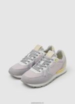 adidași combinați cu imprimeu brit femei Pepe Jeans roz moale 6Z0R46587 - imagine 4