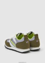 adidasi combinați cu imprimeu foster băiat Pepe Jeans armată 6Z0R461534 - imagine 4