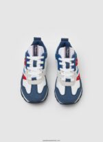 adidasi combinați cu imprimeu foster băiat Pepe Jeans ocean 6Z0R461523 - imagine 2