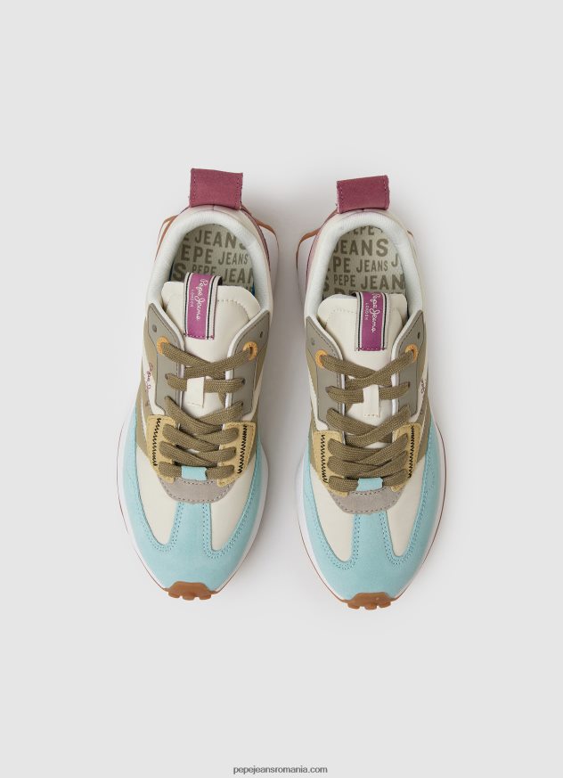 adidași combinați cu imprimeu norocos femei Pepe Jeans mousse 6Z0R46578 - imagine 2