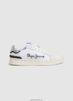 adidași combinați din plasă milton femei Pepe Jeans alb 6Z0R46612