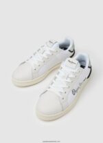 adidași combinați din plasă milton femei Pepe Jeans alb 6Z0R46612 - imagine 3