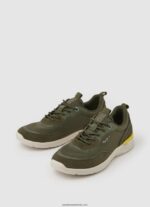 adidasi combinați jay pro bărbați Pepe Jeans verde kaki 6Z0R461187 - imagine 3