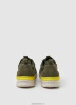 adidasi combinați jay pro bărbați Pepe Jeans verde kaki 6Z0R461187 - imagine 4