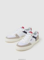 adidași combinați Kenton Master bărbați Pepe Jeans alb 6Z0R461177 - imagine 3