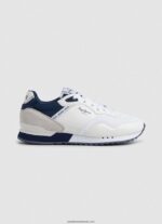 adidasi combinați london one bărbați Pepe Jeans alb 6Z0R461237