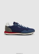 adidasi combinați london one bărbați Pepe Jeans alb 6Z0R461237 - imagine 3