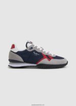 adidasi combinați london one bărbați Pepe Jeans alb 6Z0R461237 - imagine 5