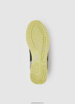 adidasi combinați london one bărbați Pepe Jeans verde kaki 6Z0R461223 - imagine 5