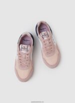 adidasi de alergare de bază london fată Pepe Jeans roz moale 6Z0R461318 - imagine 2