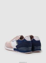 adidasi de alergare de bază london fată Pepe Jeans roz moale 6Z0R461318 - imagine 4