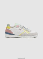 adidași de alergare holland mesh femei Pepe Jeans alb 6Z0R46605
