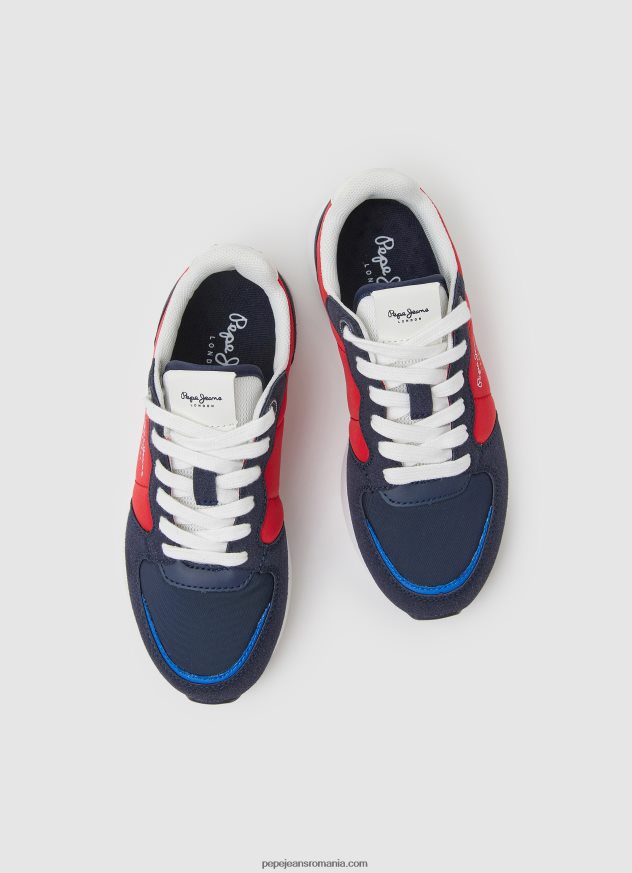 adidasi de alergare london pro vint băiat Pepe Jeans marina 6Z0R461538 - imagine 2