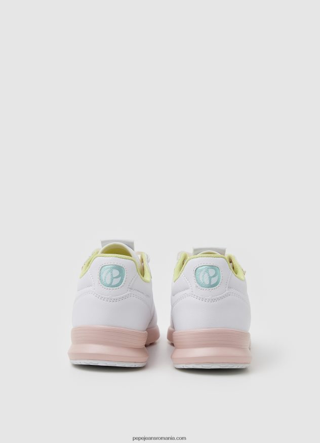adidași de alergare york candy fată Pepe Jeans alb 6Z0R461311 - imagine 4