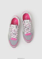 adidași de alergare york mettalic fată Pepe Jeans argint 6Z0R461333 - imagine 2