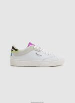 adidasi de bază adams ari femei Pepe Jeans alb 6Z0R46592