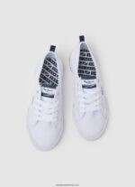 adidasi de bază brady băiat Pepe Jeans alb 6Z0R461560 - imagine 2