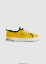 adidasi de bază brady băiat Pepe Jeans galben rugby 6Z0R461543