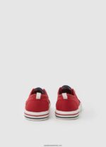 adidasi de bază brady băiat Pepe Jeans roșu 6Z0R461544 - imagine 4