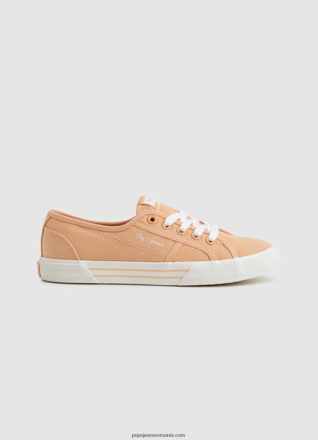 adidasi de bază brady femei Pepe Jeans lumina portocalie 6Z0R46630 - imagine 1