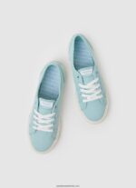 adidasi de bază brady femei Pepe Jeans verde deschis apa 6Z0R46631 - imagine 2