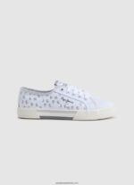 adidasi de bază brady shine fată Pepe Jeans alb 6Z0R461323