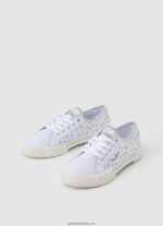 adidasi de bază brady shine fată Pepe Jeans alb 6Z0R461323 - imagine 3
