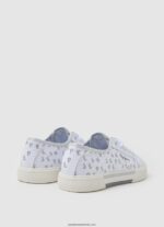 adidasi de bază brady shine fată Pepe Jeans alb 6Z0R461323 - imagine 4