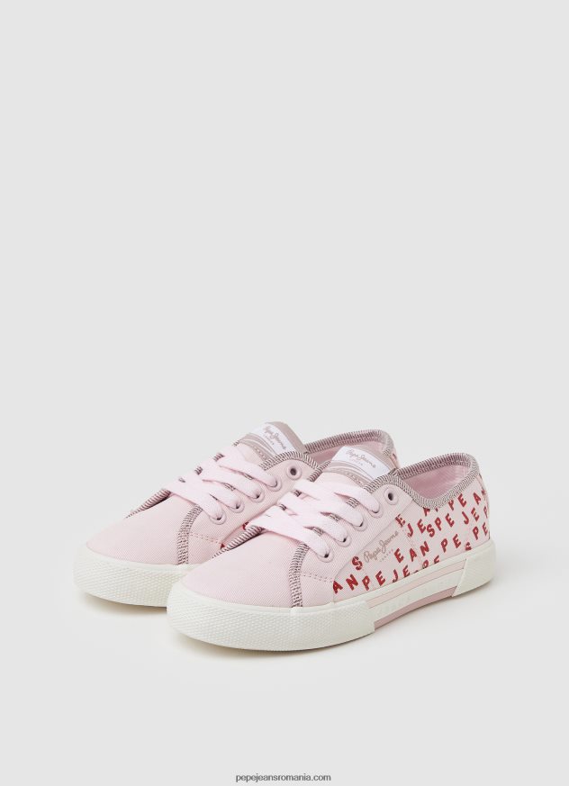 adidasi de bază brady shine fată Pepe Jeans roz moale 6Z0R461322 - imagine 3