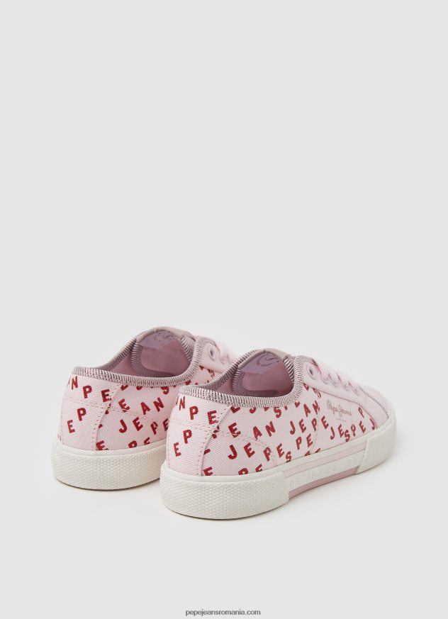 adidasi de bază brady shine fată Pepe Jeans roz moale 6Z0R461322 - imagine 4