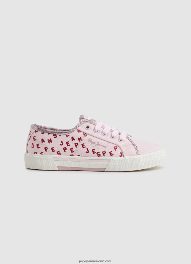 adidasi de bază brady shine fată Pepe Jeans roz moale 6Z0R461322 - imagine 1