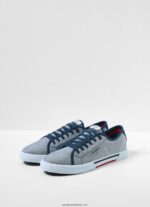 adidași de bază din cambray bărbați Pepe Jeans cambray 6Z0R461240 - imagine 2
