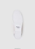 adidași de bază Kenton Road bărbați Pepe Jeans roșu-închis 6Z0R461211 - imagine 5